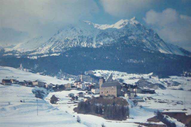 An Alpine village